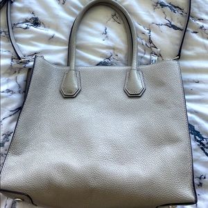 Michael Kors Gray leather tote
